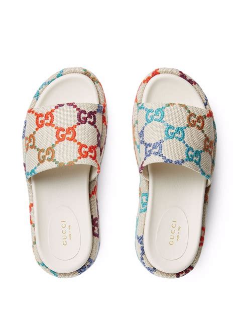 gucci rainbow watch|gucci rainbow platform slides.